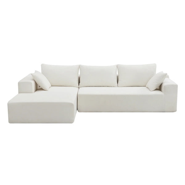 109"L L-shaped Upholstered Sectional Sofa