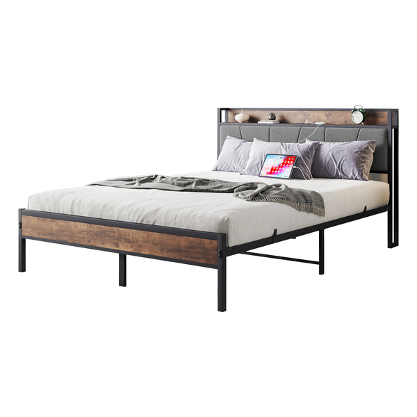 Upholstered Bed Queen Size
