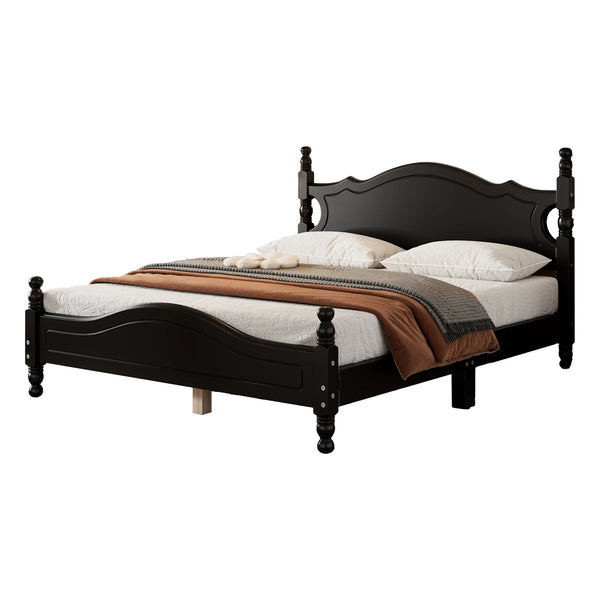 Wooden Bed Queen Size