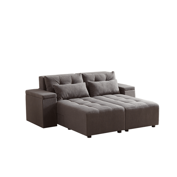 76"L Upholstered Sleeper Sofa