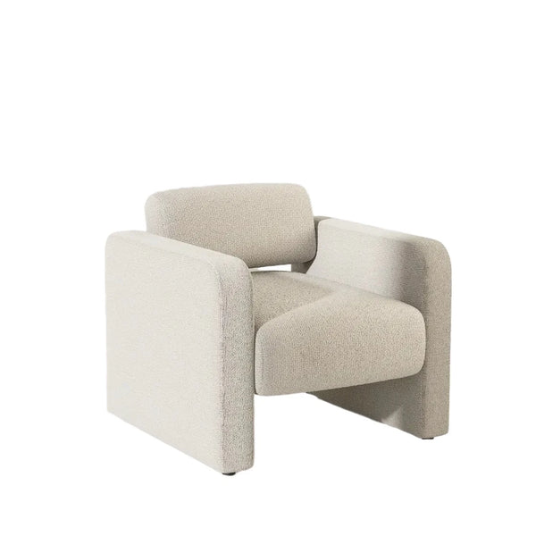 Fabric Accent Chair Easy Assembly