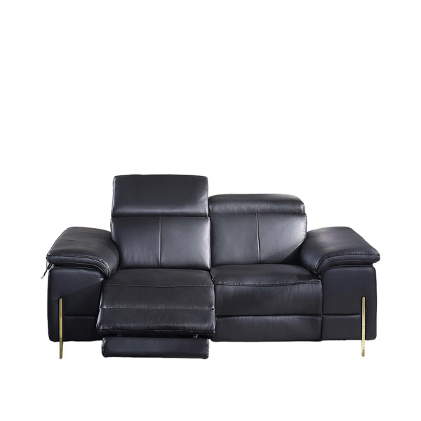 70"L  Leather Loveseat