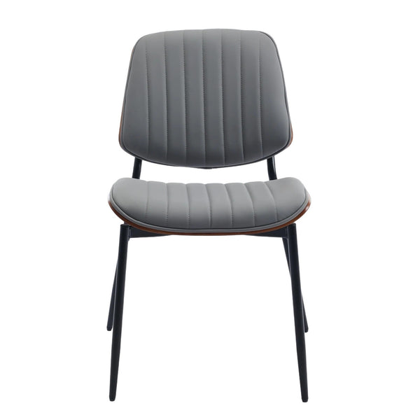 Upholstered&Leatherette Dining Chair (Set of 2)
