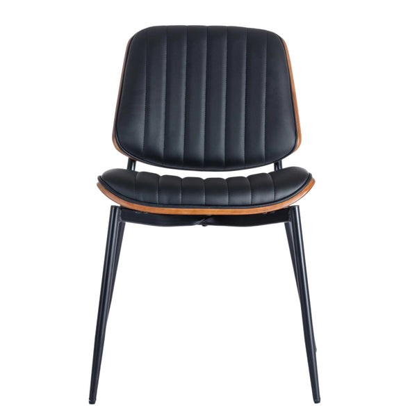 Upholstered&Leatherette Dining Chair (Set of 2)