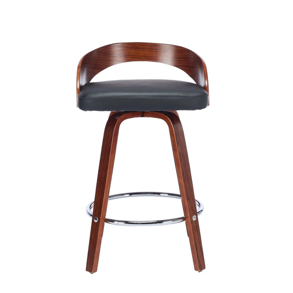 Swivel Upholstered&Velvet Bar Stools (Set of 2)