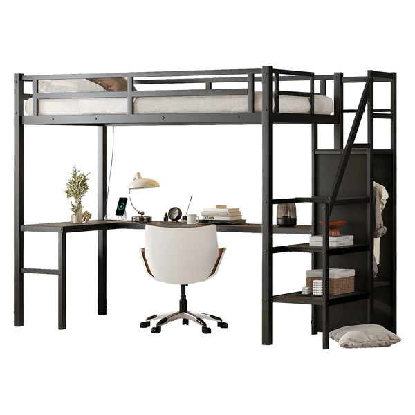 Metal Bed Queen Size