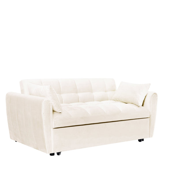64"L Upholstered Sleeper Sofa