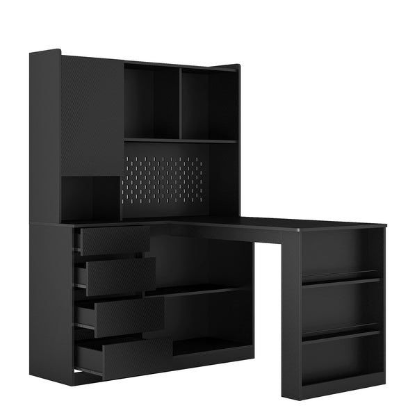 46"L Wood Office Computer Desk