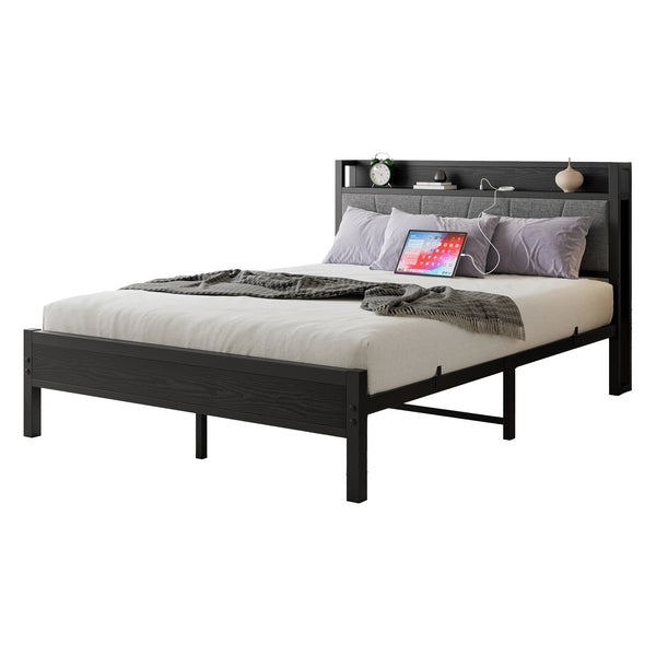 Upholstered Bed Queen Size