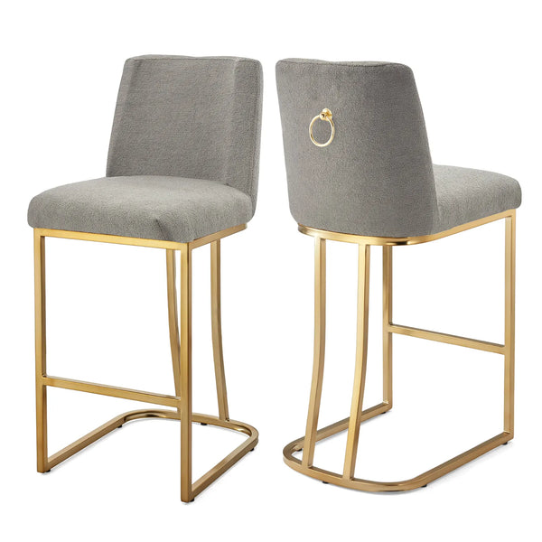 Gray Bar Stool Bar Chair