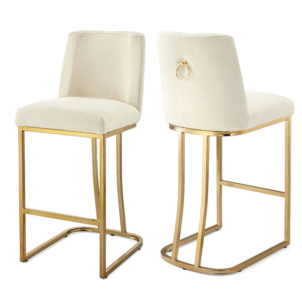 Beige Bar Stool Bar Chair