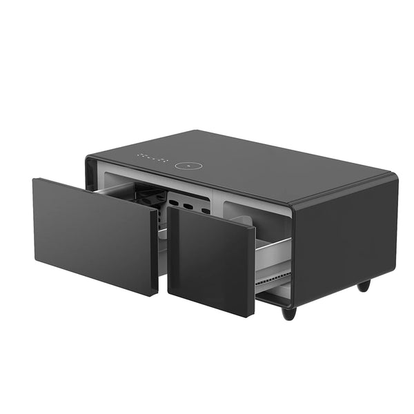 Functional Black Smart Coffee Table