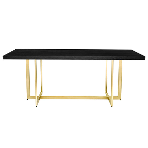 77"L Rectangular Wood Dinging Table