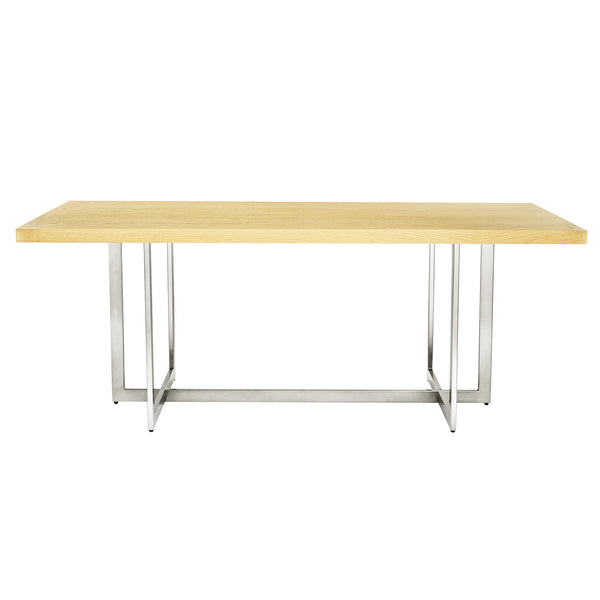 77"L Rectangular Wood Dinging Table