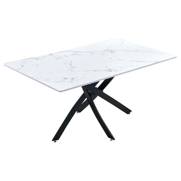 63"L Rectangular Wood Dinging Table