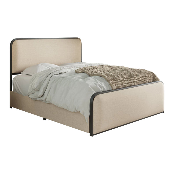 Upholstered Bed With Storage Queen Size