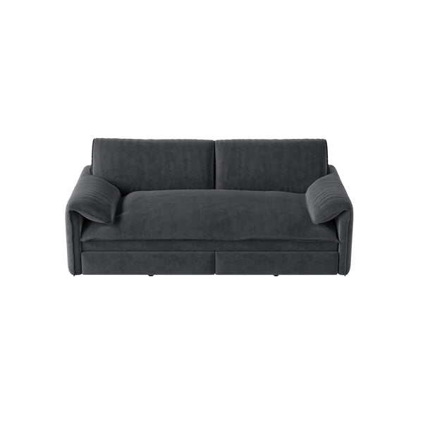 66"L Upholstered Sleeper Sofa