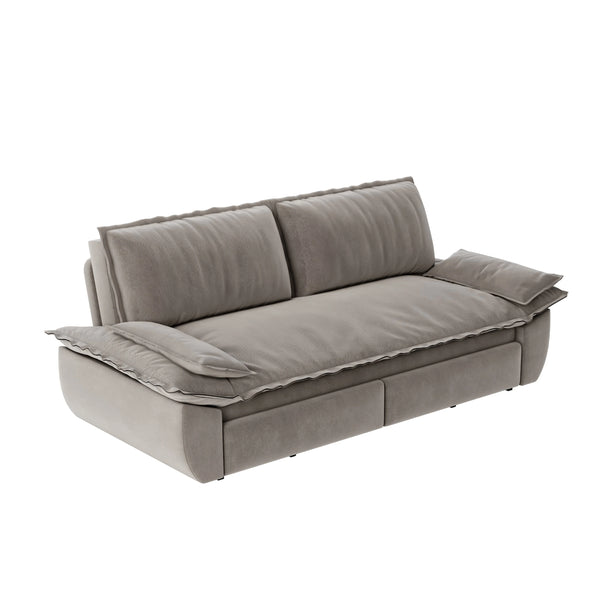 73"L Upholstered Sleeper Sofa