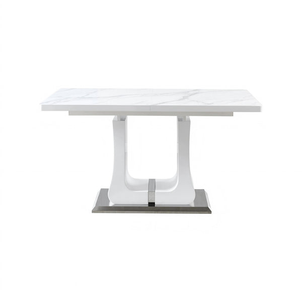 63"L Rock Extendable Dinging Table