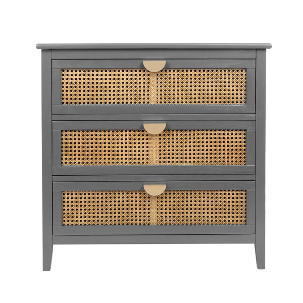 31"L Side Cabinet	with 3 Drawer