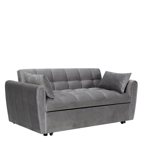 64"L Upholstered Sleeper Sofa