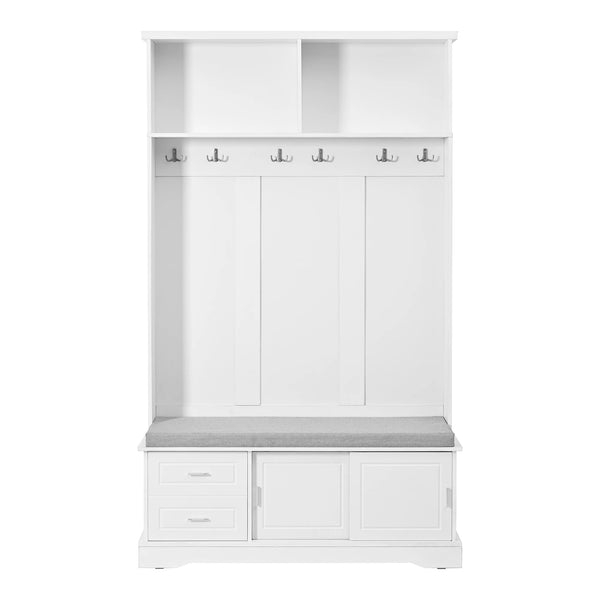 Shoe Cabinet with Hall Tree