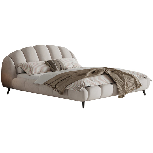 Upholstered Bed King Size