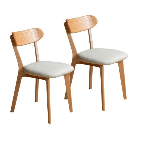 Dining Chair Wooden Chair (Set of 2)
